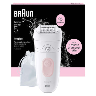 Braun Epilator Silk-épil 5 Wet & Dry 5-011 Light Pink