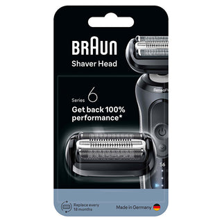 Braun Replacement head 64b Silver per Series 6