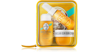 Sol de Janeiro Kit de Viagem Brazilian Bum Bum Jet Set Creme Firmador e Suavizante para Glúteos e Quadris 50ml + Gel de Banho Cremoso 90ml + Spray Perfumado para Corpo e Cabelo Feminino 30ml