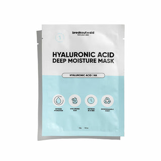 Breakout+aid Moisturizing mask with hyaluronic acid Moisture Mask 34 g