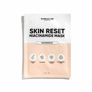 Breakout+aid Soothing mask with niacinamide Niacinamide Mask 34 g