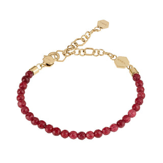 Breil Bracciale con perline e agata Kaleido TJ3001