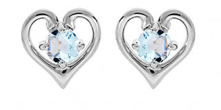 Kalace Delicate silver Orecchini con topaz ME05096TZ