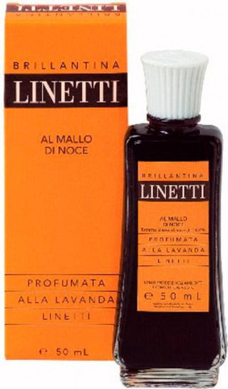 Linetti Brillantina Lozione Lucidante Per I Capelli Al Mallo Di Noce Profumata Alla Lavanda 50 Ml