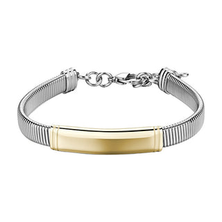 Brosway Bracciale In Acciaio Bicolore Per Uomo Riptide Btd058