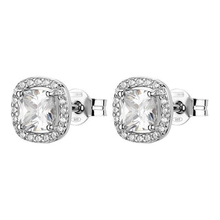 Brosway Sparkling Silver Earrings Fancy Infinite White Fiw160 