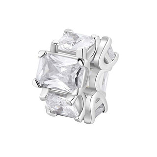 Brosway Fancy Infinite Funkelnder Silberanhänger Weiß FIW02