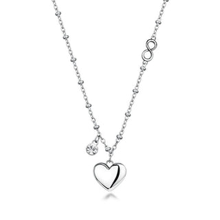 Brosway Chakra collana in acciaio da donna Heart and Infinity BHKLE03