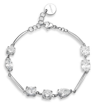 Brosway Affinity BFF184 stålarmbånd til kvinder med Cubic Zirconia