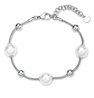 Brosway Bracciale Da Donna In Acciaio Con Perle Artificiali Perfect Bpc56