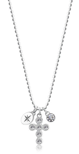 Brosway BHKN060 Collar largo de acero (cadena y colgantes)