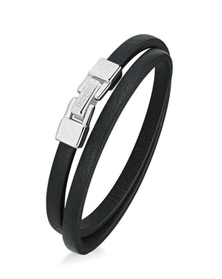 Brosway Bracelet double cuir pour homme Ink BIK137