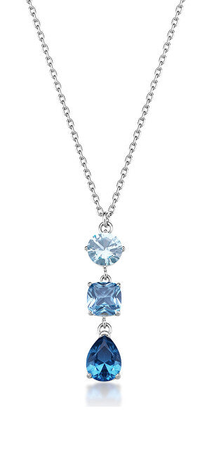 Brosway Elegante Collana Da Donna Con Zirconi Blu Dreaming Big02