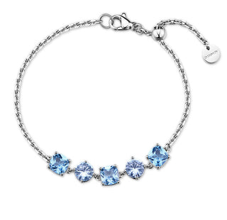 Brosway Elegante Bracelet pour femme avec zircons bleus Dreaming Big12 