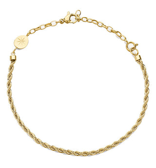 Brosway Elegant damarmband i guldpläterat stål Essential BNL056