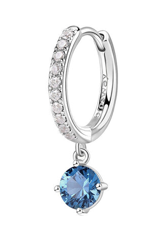 Brosway Fancy Freedom Blau FFB82 Kreis Einzelohrring