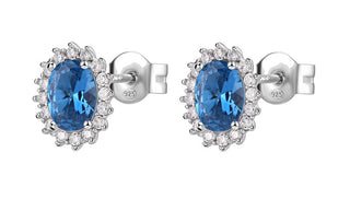 Brosway Elegantes pendientes de plata Fancy Freedom Blue FFB12
