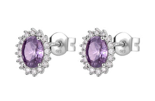 Brosway Elegant silver Orecchini Fancy Magic Purple FMP22