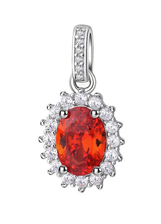 Brosway Eleganter Silberanhänger Fancy Vitamin Orange FVO02