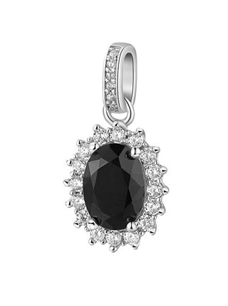 Brosway Elegante colgante de plata Fancy Mystery Black FMB12