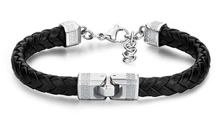 Brosway Bracelet tendance en cuir pour homme Knocker BKC22