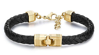 Brosway Bracelet tendance en cuir pour homme Knocker BKC23