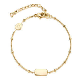 Brosway Pulsera esencial chapada en oro fino BNL074