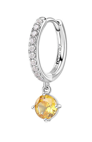 Brosway Fancy Energy Yellow Round Single Earring FEY75