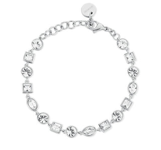 Brosway Pulsera de acero de lujo con cristales Cry Symphonia BYM168