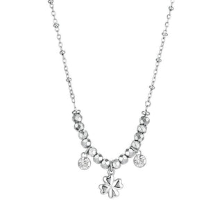 Brosway Collana Moderna Con Quadrifoglio Fortunato Chakra Bhkn163