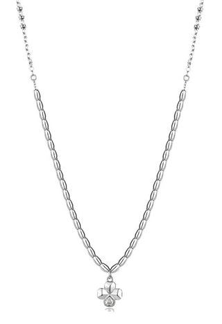Brosway BHKN129 Collar moderno de acero con chakras de la suerte