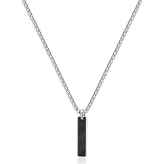 Brosway BIK111 Mode halsband i rostfritt stål med Cubic Zirconia baksida