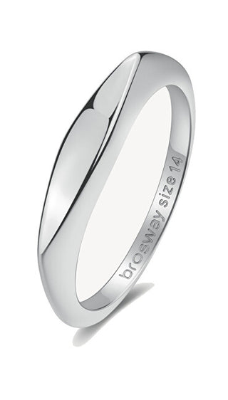Brosway Essential BNL121 Fashion Steel Ring - Size: 54mm