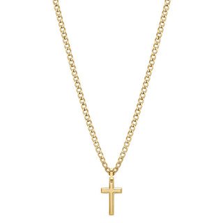Brosway Fashion gilded Collana with cross Ink BIK30