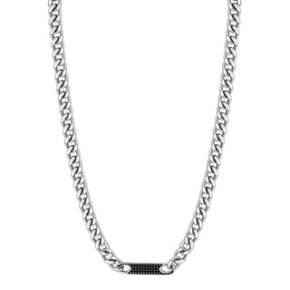 Brosway Collana In Acciaio Senza Tempo Per Uomo Bullet Bbc04 - Lunghezza: 46,5 Cm