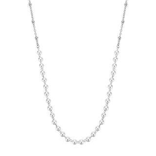 Brosway Essential BNL037 stålhalsband med syntetiska pärlor