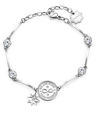 Brosway Bracelet d'amitié en acier et cristal Chakra BHKB045