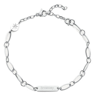 Brosway Pulsera de acero atemporal para mujer Essential BNL053