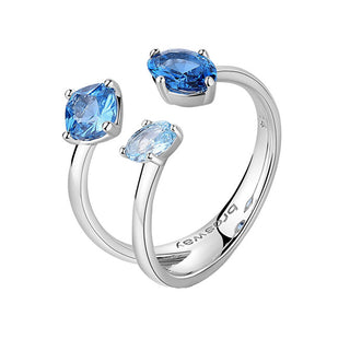 Brosway Anillo abierto original Fancy Freedom Blue FFB10 - Circuito: 50 mm