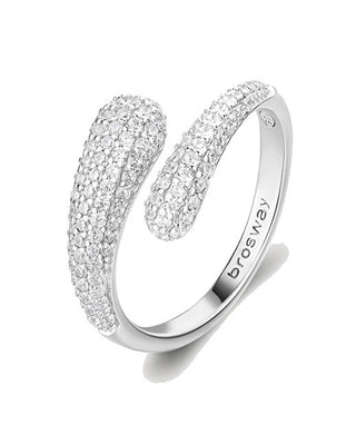 Brosway Vit Infinity Fantasy Silver Ring FIW128 - Krets: 54 mm