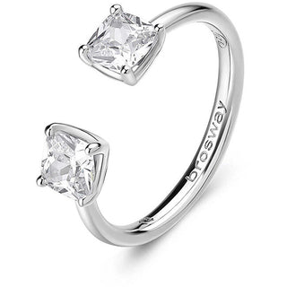 Brosway Anillo de plata blanca Fancy Infinite FIW16 - Circuito: 58 mm