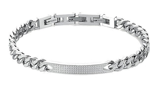 Brosway Pulsera de acero Bullet BUL60 para hombre