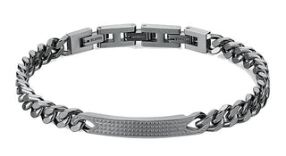Brosway Pulsera de acero Bullet BUL61 para hombre