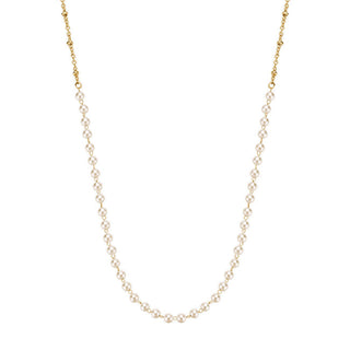 Brosway Essential guldpläterad pärlhalsband BNL040