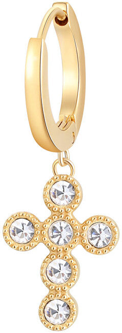 Brosway Single Golden Cross Chakra Örhängen BHKE019
