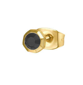Brosway Pendientes individuales de oro con tinta de cristal BIK26