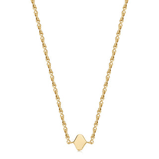 Brosway Guldpläterat halsband med dekoration Essential BNL044