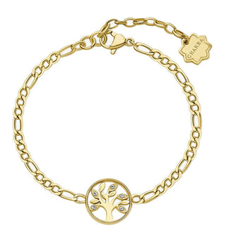 Brosway Livets träd Chakra guldpläterat armband BHKB144