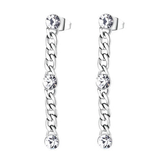 Brosway Pendientes encantadores con cristales Symphonia BYM89