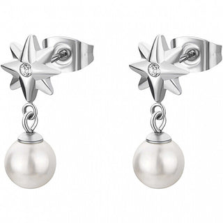 Brosway Pendientes colgantes de acero con chakras BHKE174